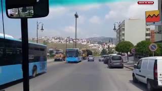 ALSA BUS TANGER de kastiya vers mnar رحلة جديدة من كاسطيا الى المنار عبر حافلة ألزا طنجة [upl. by Kovacev]