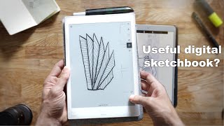 A PROPER sketchbook for architects and designers  Remarkable tablet [upl. by Sualokcin142]