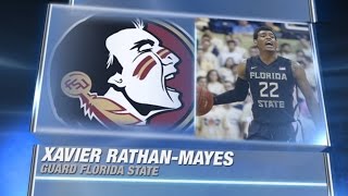 FSUs Xavier RathanMayes Explodes for 30 Points in Final 438 vs Miami [upl. by Leinto]