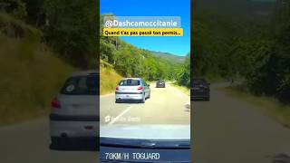 Il va devoir le repasser💀 dashcam dashcamfrance automobile route dashcamoccitanie fail fyp [upl. by Johathan]