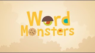 Rovio Stars presents Word Monsters  Out now for iOS [upl. by Enelyahs]