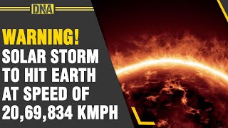 Dangerous solar storm to HIT Earth soon Can destroy mobile phones Check Full Warning [upl. by Einaoj190]