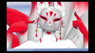 Kitsune in a MMD Dance Building our machine [upl. by Xavier]