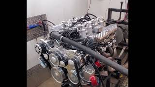 Ford 482 FE Borla Stack Injection on the Dyno [upl. by Hoffman]