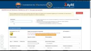 Proceso de Inscripción Universidad del Magdalena [upl. by Errecart490]