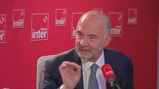 Pierre Moscovici  quotLe prochain gouvernement devra réduire notre endettementquot [upl. by Ziwot429]