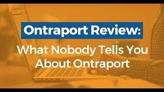 Ontraport Review What Nobody Tells You About Ontraport [upl. by Etnomal]