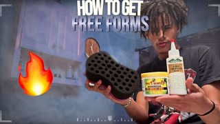 HOW TO GET FREEFORMAFRO DREADS TUTORIAL VERY EASY [upl. by Opiak]