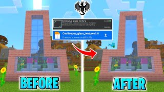 😱MIRIP JAVA CONNECTED GLASS TEXTURE PACK MCPE 119  120 [upl. by Zarger484]