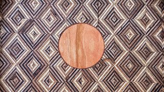 Patterned Plywood Endgrain Inlay  Woodworking Project [upl. by Borer]