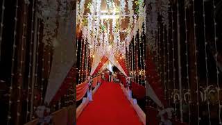 Wedding decoration celebration gods gift hallgood placewedding hallso many people [upl. by Okubo]