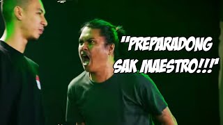 SAK MAESTRO vs ZAKI  Reaction Video  Tito Shernan NAG WALA YUNG CROWD [upl. by Mollie]