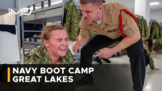 Recruit Training Command Great Lakes Illinois  US Navy Boot Camp [upl. by Brittan]