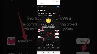 Paws 🐾 airdrop update  How to vote and whom to vote for amp why [upl. by Heaps131]