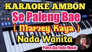 Karaoke PALENG BAE  Marvey Kaya  Nada Wanita [upl. by Nuahc62]