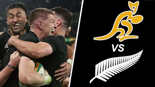 ALL BLACKS RETAIN THE BLEDISLOE CUP Wallabies vs All Blacks Rugby Championship 2024 Review [upl. by Elleinet509]