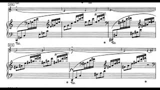 Edvard Grieg  Cello Sonata in A minor op36 1883with full score [upl. by Ayanej]