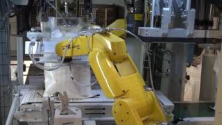 Robotic OpenMouth Bagging Machine PTR1030 Series [upl. by Lavine]