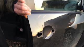 VW GOLF front door lock replacement DIY [upl. by Yenaiv]