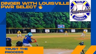 MY FIRST REC BALL HOME RUN WITH MY LOUISVILLE PWR SELECT sluggernation louisvilleslugger [upl. by Trevethick941]