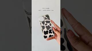 Cow print phonecase yt viralvideo artidea artandcraft [upl. by Calv]