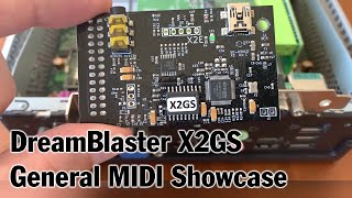 DreamBlaster X2GS – General MIDI Showcase [upl. by Einnaf]