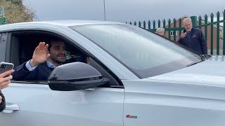 AMANDA STAVELEY NEWCASTLE UNITED OWNERS LEAVE THE TRAINING GROUND [upl. by Sperling]