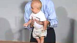 PediatricNeuro Exam 6 month Postural Reflexes  Parachute [upl. by Roch183]