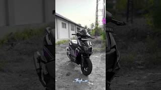 TVS Ntorq 125 Black Panther 🖤🖤shorts trending ntorq [upl. by Yedsnil125]