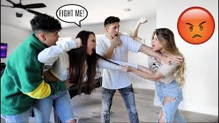 ARGUING IN FRONT OF OUR BOYFRIENDS PRANK BAD IDEA W JATIE VLOGS [upl. by Justinian]