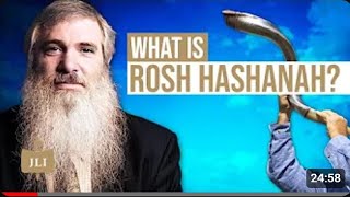 The True Meaning Behind the Rosh Hashanah Holiday [upl. by Rodolph]