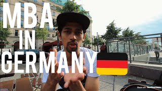 Lets talk about MBA IN GERMANY by Nikhilesh Dhure [upl. by Setiram]