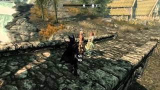 Skyrim  Vilja and Aela Random Chatter [upl. by Scandura742]