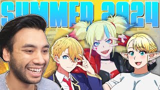 I Watched EVERY Anime In Summer 2024 [upl. by Neelie]