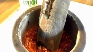 My Sri lankan Kitchen with LYMOL  MALDIVE FISH SAMBOL  By wwwlymolcom No 24 [upl. by Hancock]