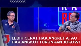 Debat Logika Rocky Gerung Vs Immanuel Ebenezer Soal Semua Polisi Adalah Maling [upl. by Lewie]