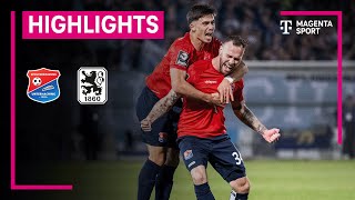 SpVgg Unterhaching  TSV 1860 München  Highlights 3 Liga  MAGENTA SPORT [upl. by Kilgore]