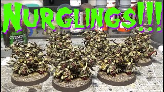 Painting Nurglings [upl. by Palila]