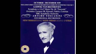 L Van Beethoven par Arturo TOSCANINI et la NBC Symphony Orchestra 1939 [upl. by Eilyac]