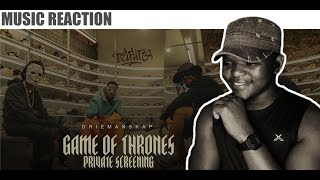 DRIEMANSKAP  Game Of Thrones GOT  Official reaction [upl. by Ecirtael]