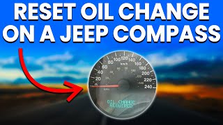 How To Reset Jeep Compass Oil Change Easy Steps [upl. by Htrahddis360]