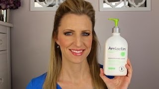 How I Treat Keratosis Pilaris KP  AmLactin Review  kp [upl. by Aidua]