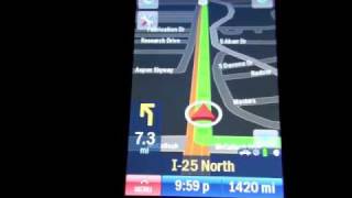 CoPilot Live GPS iPhone App Review  Turn By Turn Directions on iPhone and iPod Touch [upl. by Loredo]