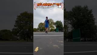 Two swishes in a row from midcourt line halfcourtshot swish basketball [upl. by Sadick]