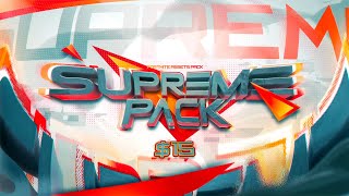 SUPREME PACK BEST FORTNITE ASSETS PACK [upl. by Notwal]