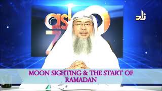 Moon sighting and the start of Ramadan  Sheikh Assim Al Hakeem [upl. by Einavoj]