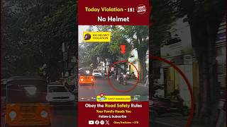 TODAY VIOLATION  181 Kindly Wear Helmet for your Safety chennaitrafficpolice otr obeytherules [upl. by Kalil]