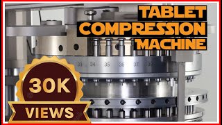 Tablet compression machine [upl. by Yromem]