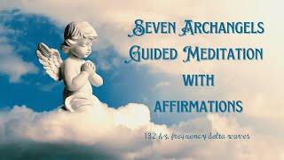 Sacred Seven Archangels Meditation with Angel Reiki Healing 1111portal newage [upl. by Raveaux331]