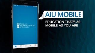 AIU Mobile for Apple  American InterContinental University [upl. by Reffineg]